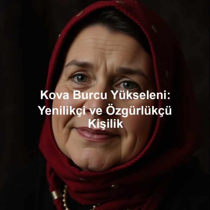 Kova Burcu Yükseleni: Yenilikçi ve Özgürlükçü Kişilik