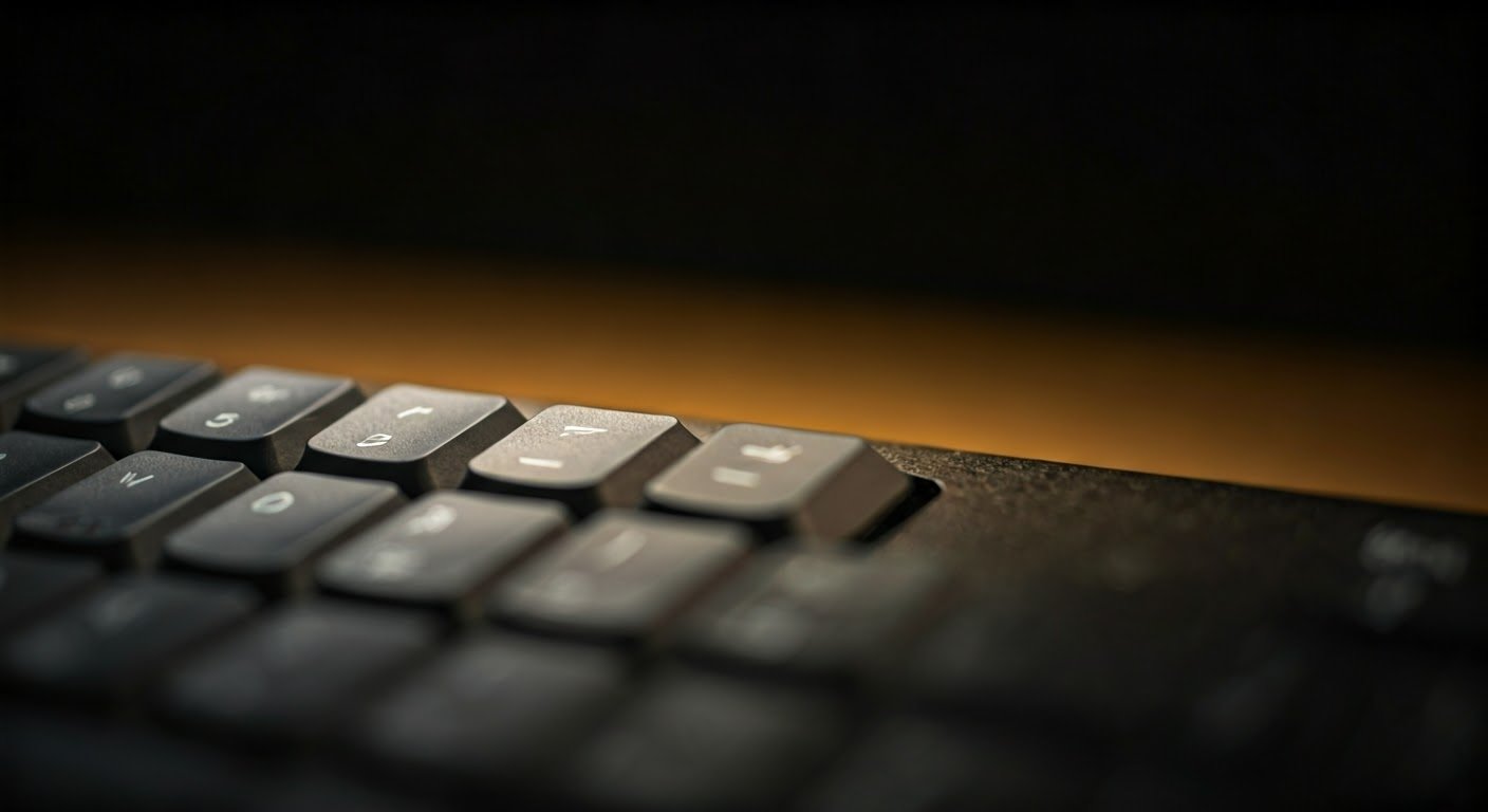 Close-up of a keyboard